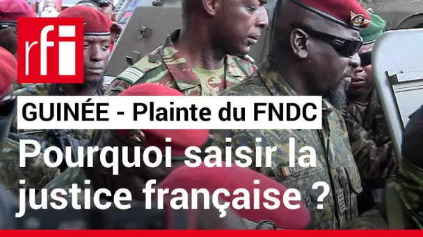 Guinée : pourquoi la plainte contre Mamadi Doumbouya a-t-elle été déposée en France ? • RFI