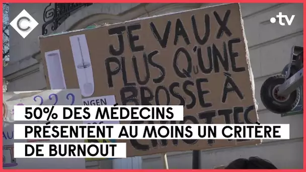 Médecins libéraux en grève : la colère monte - Jérôme Marty - C à Vous - 14/02/2023