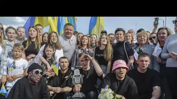 Le trophée de l'Eurovision vendu aux enchères 837 000 euros pour aider l'armée ukrainienne