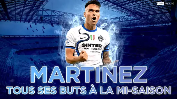 Inter Milan : Les 11 buts de LAUTARO MARTINEZ à la mi-saison