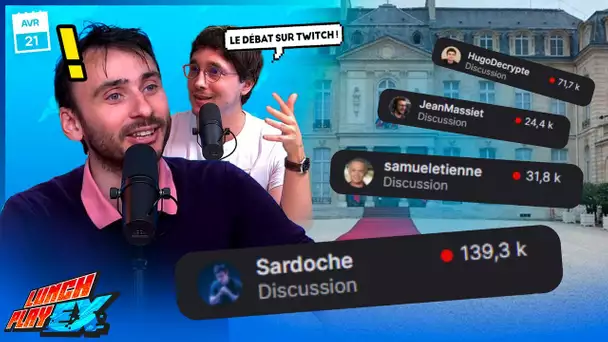 Twitch GRAND VAINQUEUR du DÉBAT ? | LE LUNCHPLAY EX #284