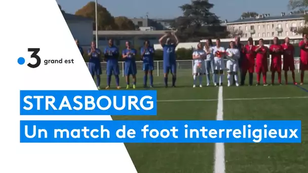 Strasbourg : musulmans, juifs et chrétiens réunis pour un match de foot interreligieux