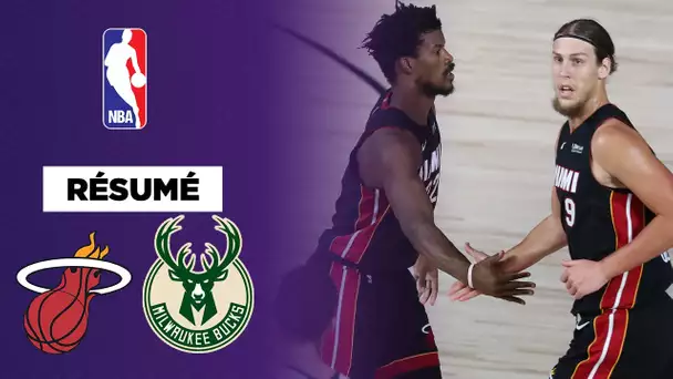 Résumé NBA VF : Le Heat élimine les Bucks, le grand favori à l’Est !