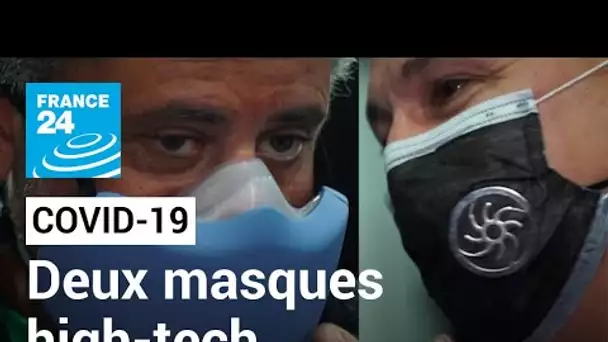 CES 2022 : deux masques high-tech pour se protéger du Covid-19 • FRANCE 24