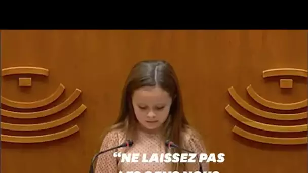 Une fille de 8 ans transgenre fait un discours à l'Assemblée d'Extrémadure