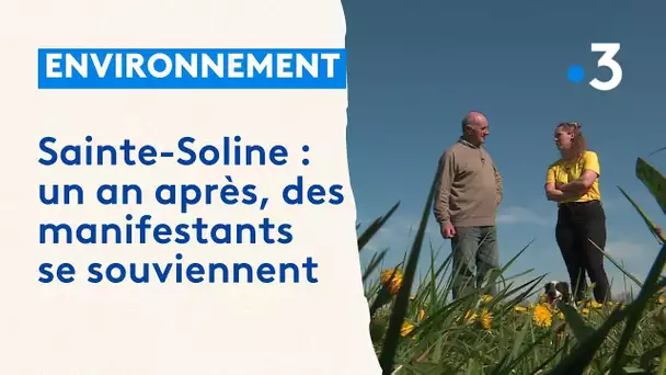 Sainte-Soline : un an après, des manifestants se souviennent