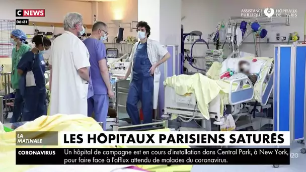 Coronavirus : les hôpitaux parisiens saturés