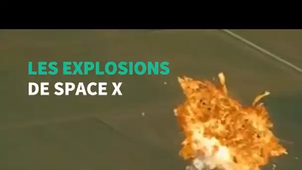 La dernière fusée de Space X a explosé, comme beaucoup d'autres avant elle