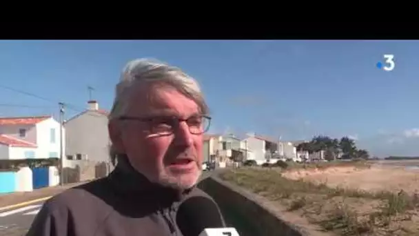 Noirmoutier : des travaux d'ampleur pour réparer la dune après le passage des tempêtes Inès et Ciara