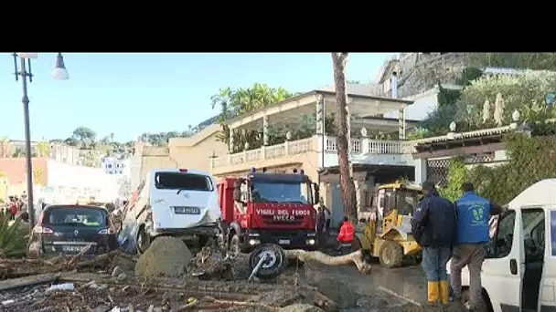 Italie : au moins 5 morts sur l'île d'Ischia après un glissement de terrain