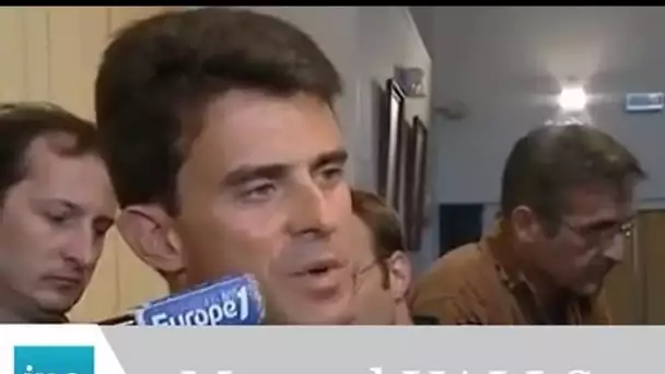Manuel Valls  "affrontement entre deux bandes rivales à Evry" - Archive vidéo INA
