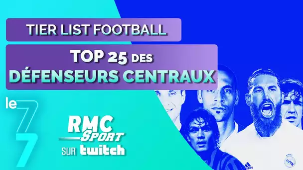 Twitch RMC Sport : Top 25 des défenseurs centraux de Football ( partie 1/5 )
