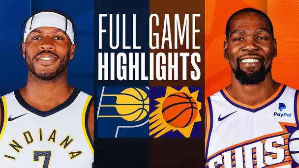 PACERS at SUNS | FULL GAME HIGHLIGHTS | January 21, 2024