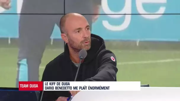 OM : Dugarry préfère "avoir Benedetto qu'Icardi dans son équipe"