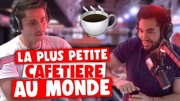 LA PLUS PETITE CAFETIÈRE AU MONDE !