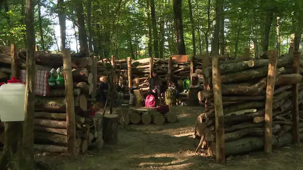 L' école en forêt, dans le canton de Genève