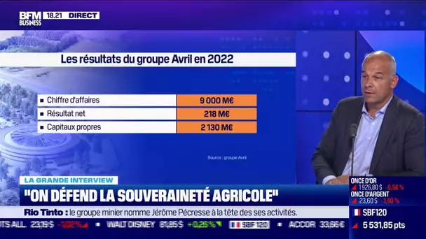 Arnaud Rousseau (FNSEA) : "L'inflation frappe les agriculteurs"