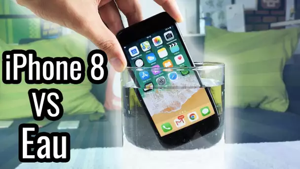 iPhone 8 VS Eau : Test Waterproof !