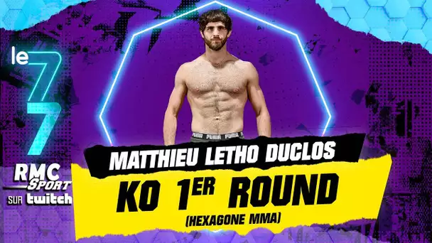 Twitch RMC Sport / MMA : L'incroyable KO de Duclos, arbitre dans l'organisation d'IbraTV