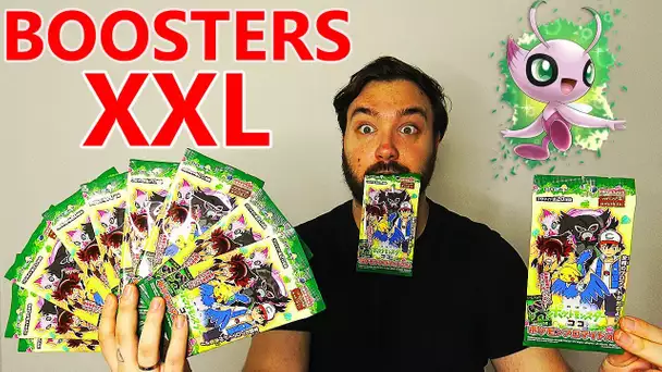 Ouverture de 20 BOOSTERS POKEMON XXL SECRET FILM POKEMON KOKO !