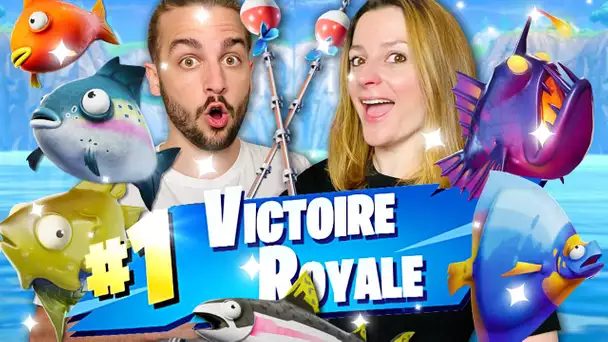 ON VOULAIT PÊCHER ET ON A FAIT TOP 1 ! FORTNITE DUO FR