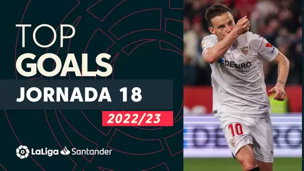 Todos los goles de la jornada 18 de LaLiga Santander 2022/2023