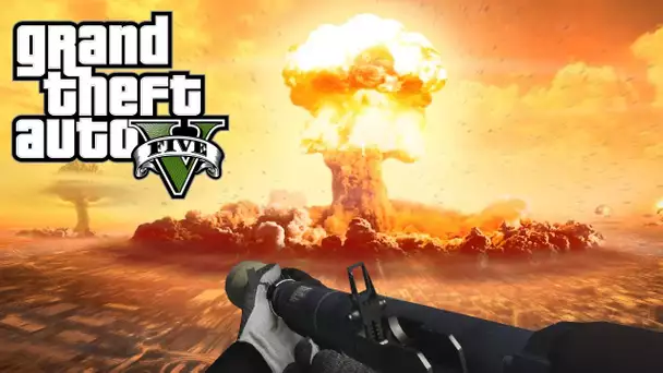 EXPLOSION NUCLEAIRE DANS GTA 5 ! Mod Funny moment