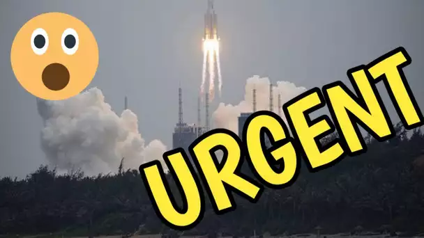Très Urgent :La chute de l’étage principal de la fusée chinoise sur un pays, peu probable