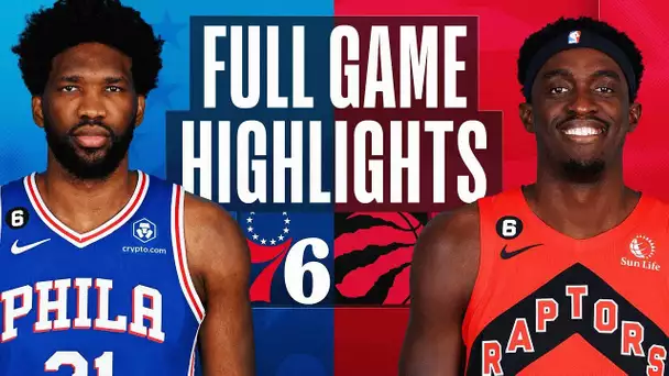 SIXERS at RAPTORS | NBA FULL GAME HIGHLIGHTS | October 26, 2022