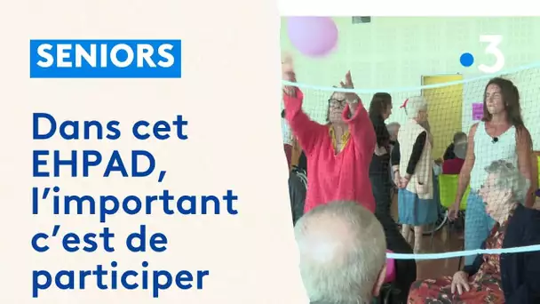 Dans cet EHPAD du Cantal, les résidents se sont pris pour des athlètes aux Jeux Olympiques