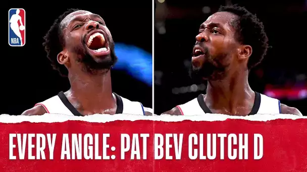 Every Angle: Patrick Beverly Comes Up CLUTCH!