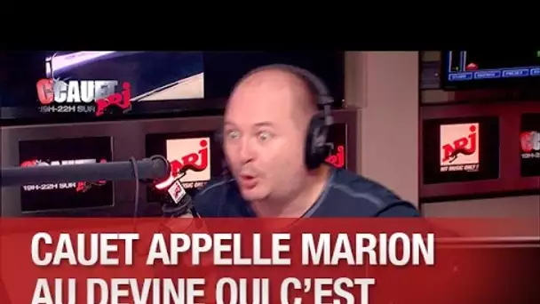 Cauet appelle Marion au Devine qui c&#039;est - C&#039;Cauet sur NRJ