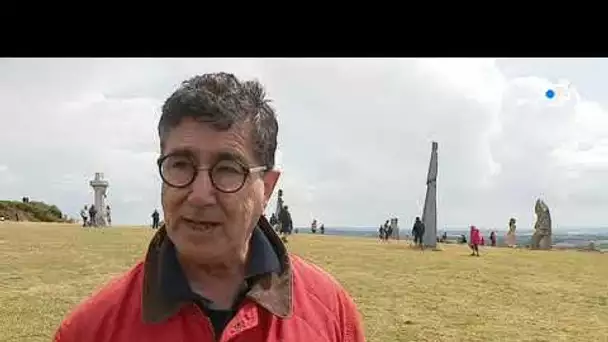 VALLEE DES SAINTS inauguration statue saints et jumelage Ile de Paques
