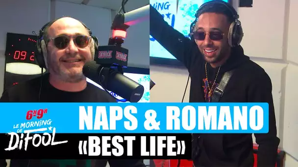 Naps & Romano "Best Life" en live  dans le#MorningDeDifool