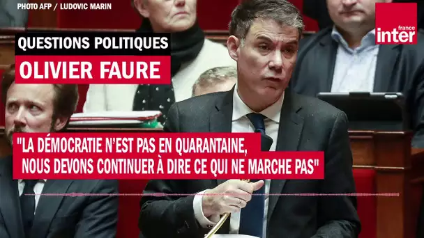 Olivier Faure  évoque la gestion de la crise du coronavirus - Questions Politiques