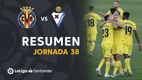 Resumen de Villarreal CF vs SD Eibar (4-0)