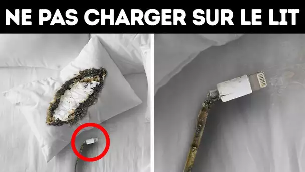 Ne Charge pas ton Téléphone sur le lit, Voici Pourquoi