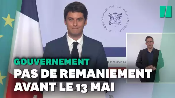 Le gouvernement Castex "restera en place" jusqu'au 13 mai au moins