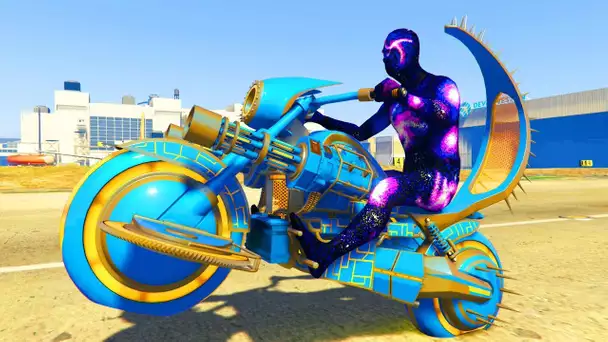 NOUVELLE MOTO TRON INCROYABLE TENUE GALAXY ! (DLC WAR)