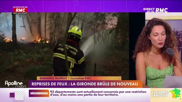 Incendie en Gironde : le cauchemar recommence pour les habitants de la région