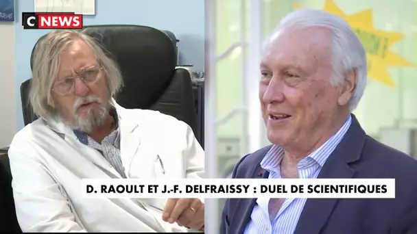 Didier Raoult et Jean-François Delfraissy, un duel de scientifiques devant le Sénat