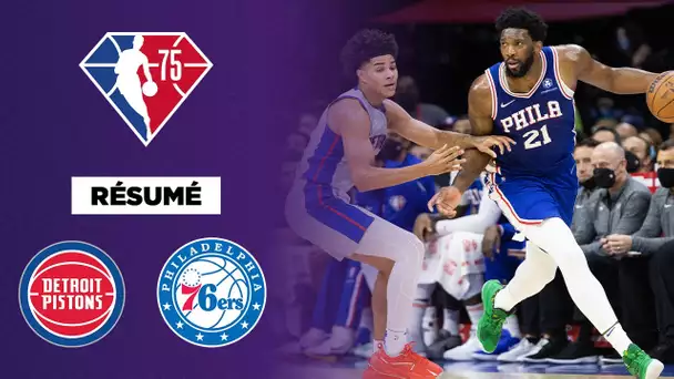 🏀 Résumé VF - NBA : Detroit Pistons @ Philadelphia Sixers