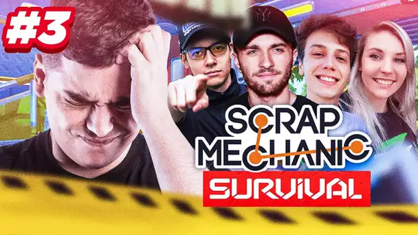 DES PRÉSENTATIONS EXCEPTIONNELLES SUR SCRAP MECHANIC ft. SQUEEZIE, JEEL, KENNY & LES POTES