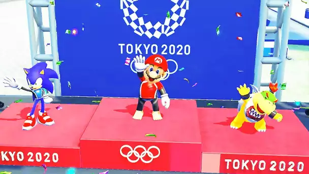 MARIO & SONIC AUX JEUX OLYMPIQUES DE TOKYO 2020 Bande Annonce de Gameplay (2019) Switch