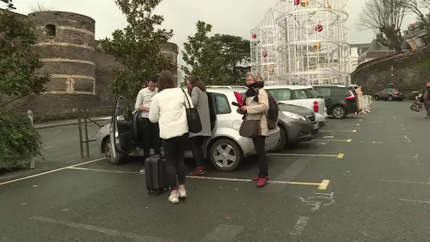 Angers : la bonne affaire du covoiturage et des cars Macron avec la grève