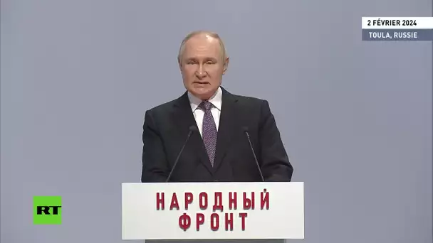 Poutine : « Vous n'avez pas failli à vos compagnons d'armes »