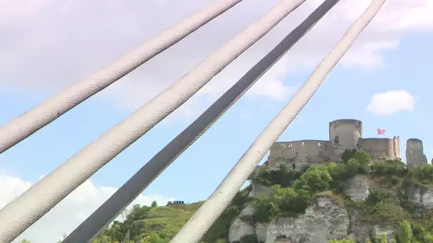 Le pont des Andelys en travaux tout l'été 2020