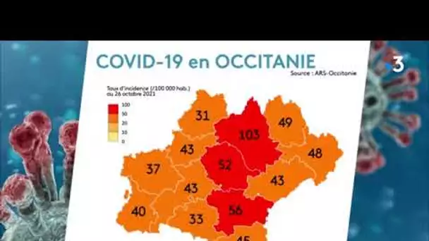 AVEYRON | COVID : un taux d’incidence très élevé dans le département