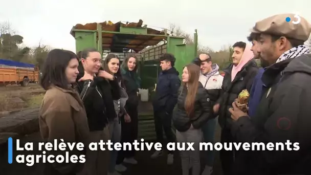 La relève attentive aux mouvements agricoles