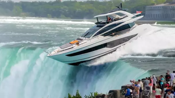 Personnes Stupides sur des Bateaux Filmés par Caméra...